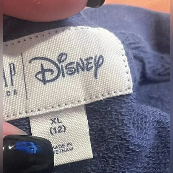 Gap kids Disney large size 12 Mickey with flower sweatshirt - Picture 2 of 2